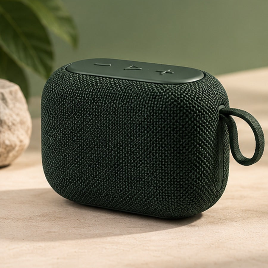 Compact Bluetooth Speaker – Portable Wireless Speaker in Forest Green